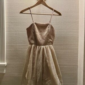 Elegant Cream Kids Formal Dress